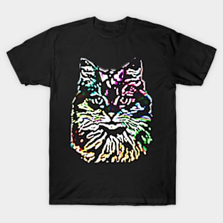 Light Bright Kitty Cat T-Shirt